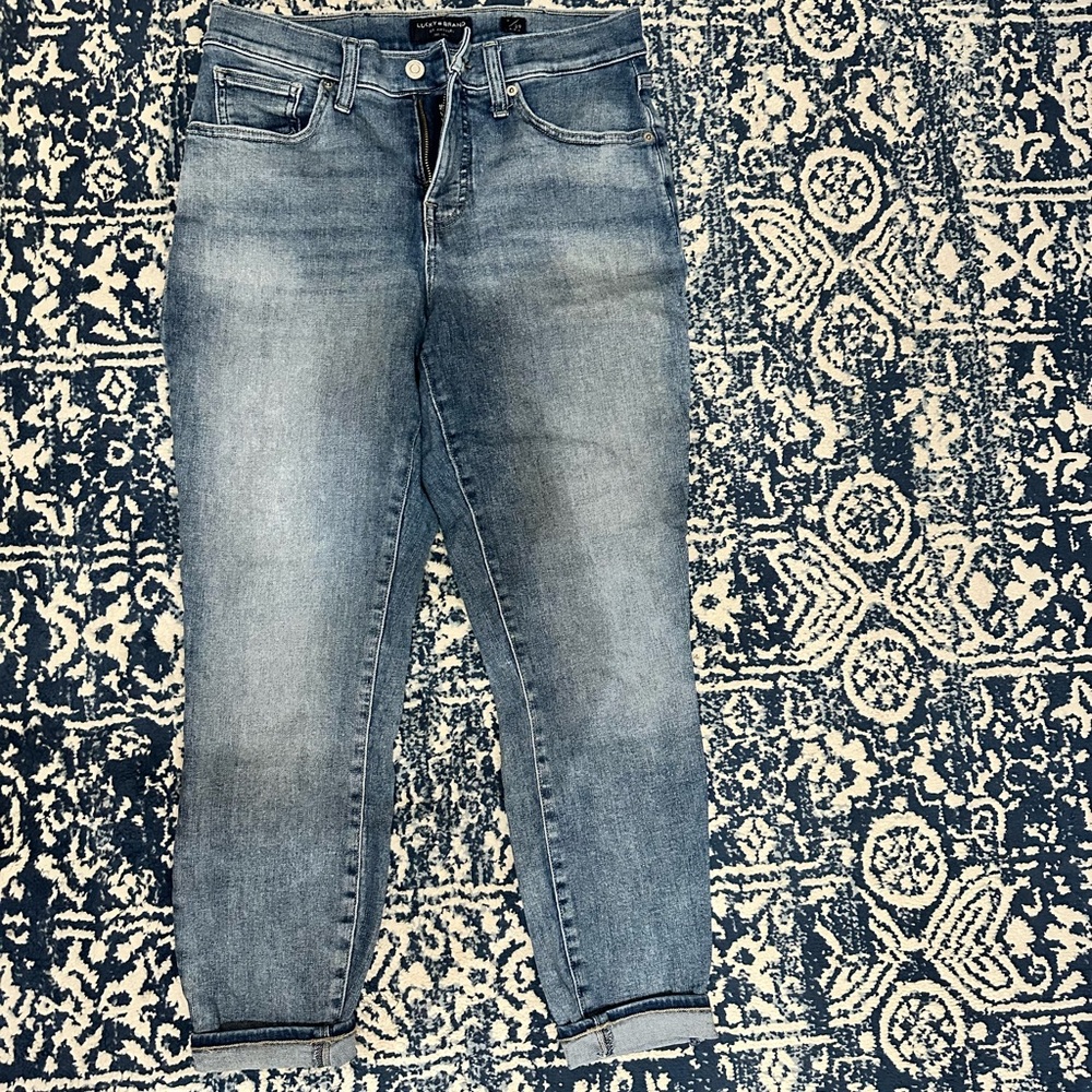 Lucky Brand Women's Blue Ankle Jeans